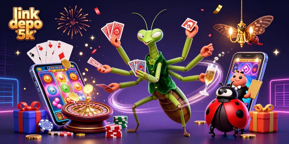 Engage in exciting gameplay as link depo 5k unfolds a rich world of slot games and vibrant action.