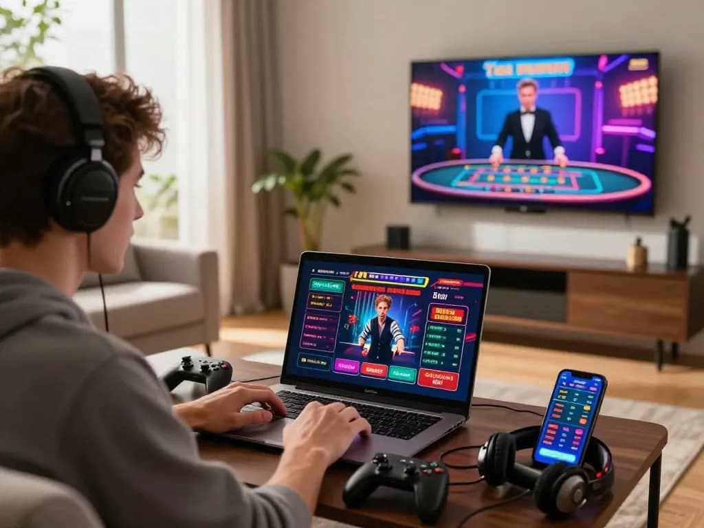 Exciting online gaming atmosphere showcasing XX88 casino and sports betting experiences in a modern setting.