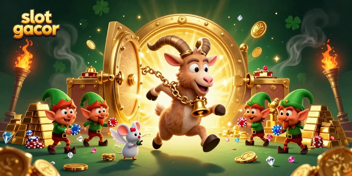 Memenangkan slot gacor dengan Krampus, mouse, dan gremlins di kasino magis.