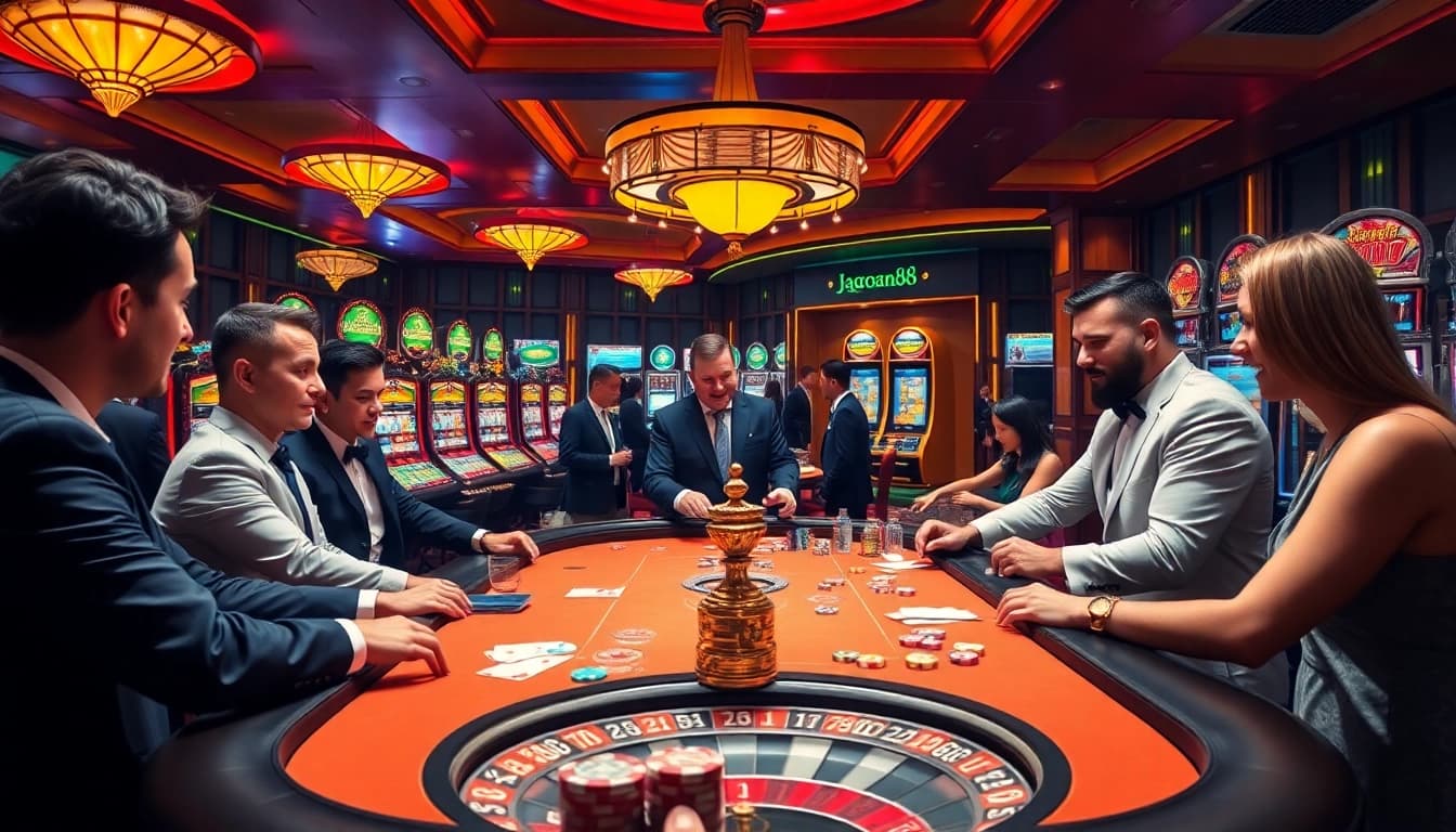 Divulge winning strategies at jagoan86 in an upscale casino ambiance with excitement.