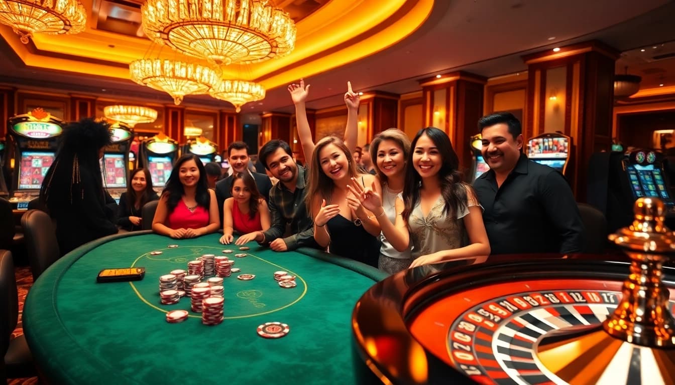 Celebrate wins at namas nama situs judi slot online in a luxurious casino environment.