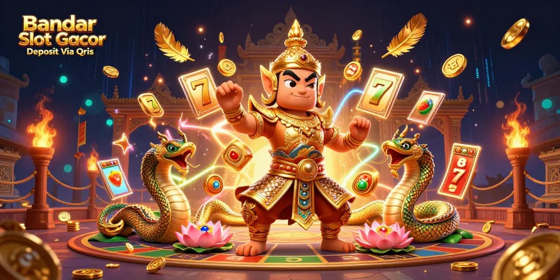 Play exciting slot games with Bandar Slot Gacor Deposit Via Qris, featuring vibrant characters and stunning visuals.