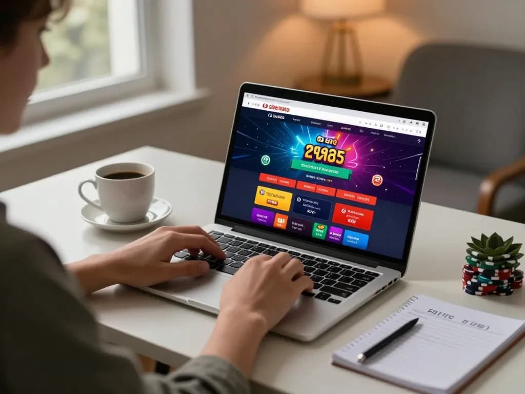 Engaging online gambling session on situs toto platform highlighting strategic betting.
