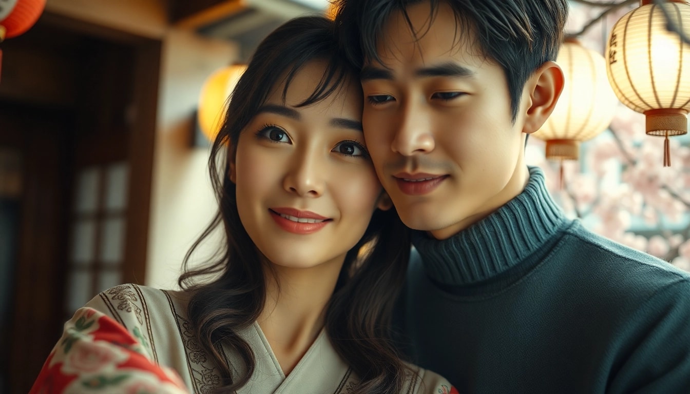 Menampilkan adegan film semi jepang yang intim dan emosional.