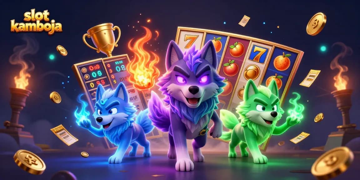 Menangkan permainan di slot kamboja dengan simbol keberuntungan dan elemen slot menarik lainnya.