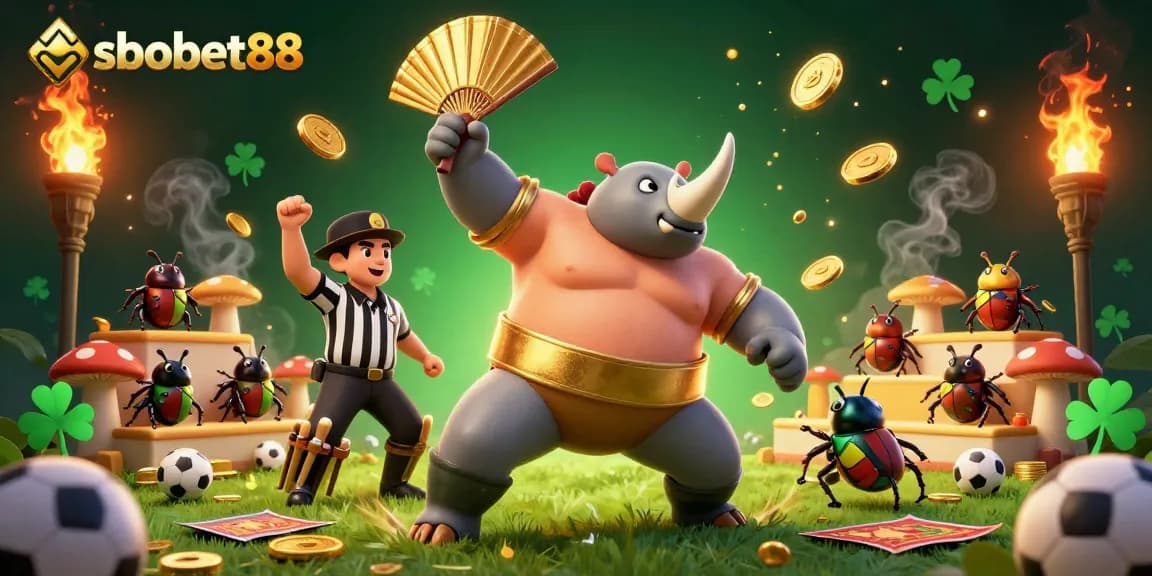 Melihat sbobet88 saat bertanding, ratusan koin emas terbang dari tinju juara sumo