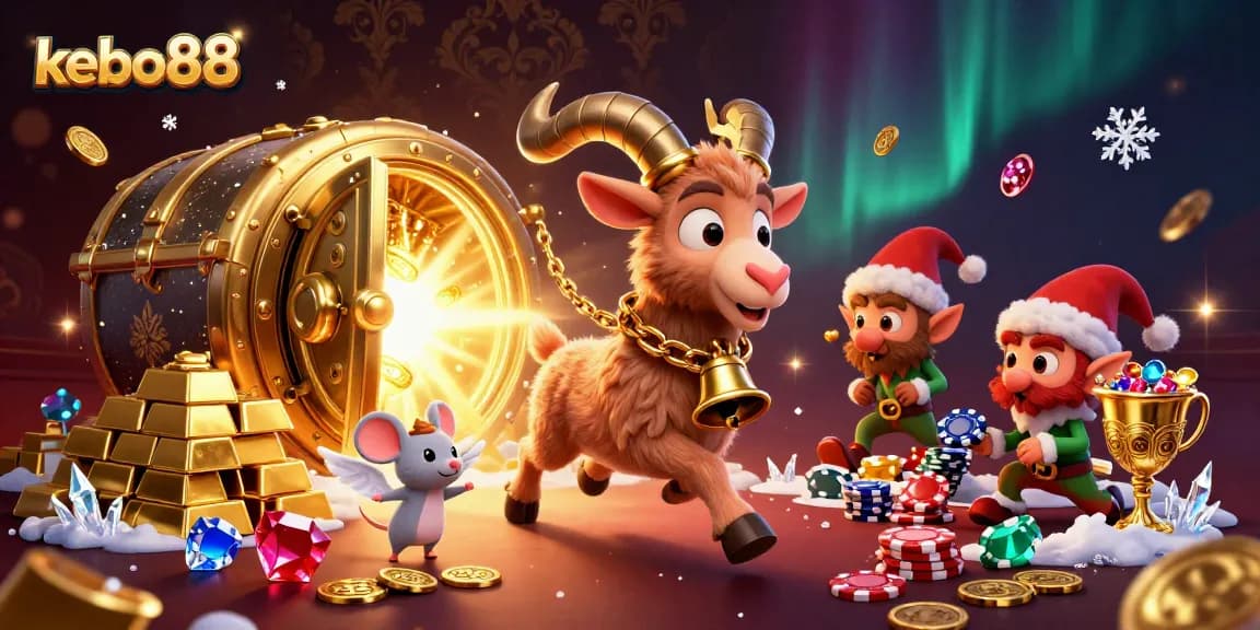 Kebo88 menghadirkan aksi mengasyikkan di kasino dengan interaksi karakter lucu yang bermain dan mencuri chip.