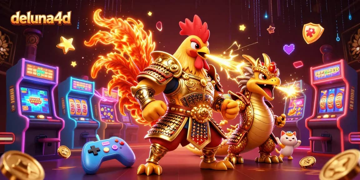 Engage in exciting gameplay with deluna4d featuring dynamic characters, gaming elements, and vibrant casino aesthetics.