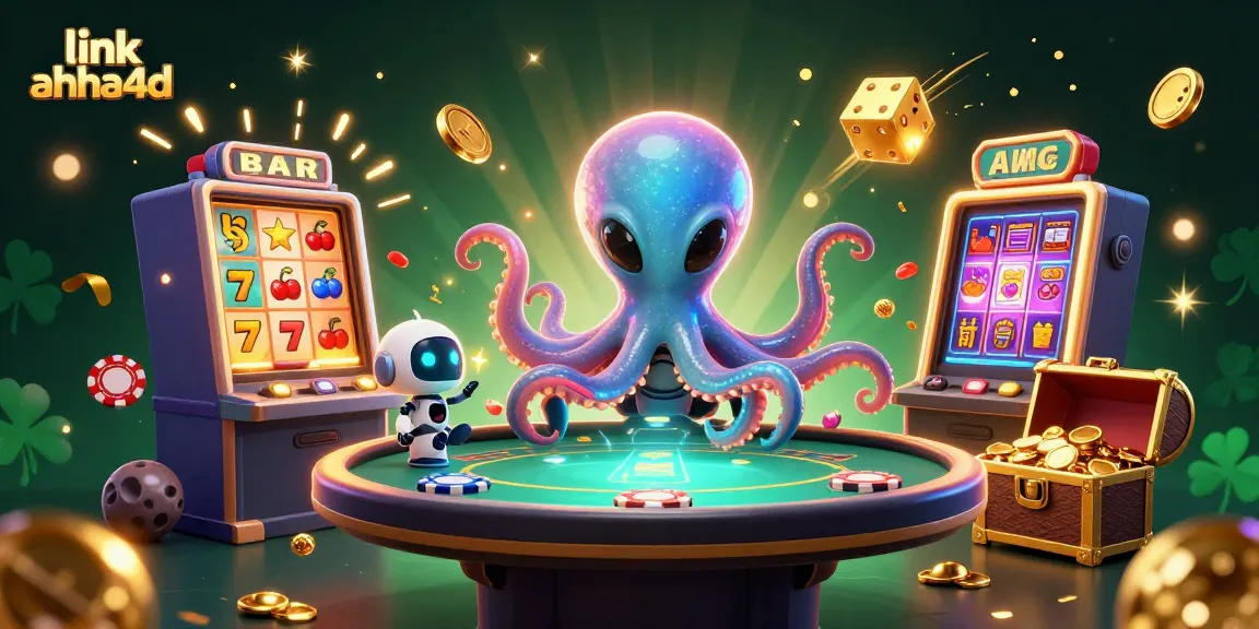Memenangkan jackpot dengan link ahha4d dan karakter luar angkasa di meja poker holografis