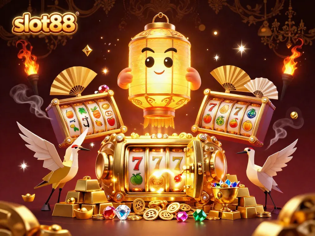 Menangkan jackpot dengan slot88 di kasino online terbaik, meriahkan suasana permainan dengan simbol keberuntungan.