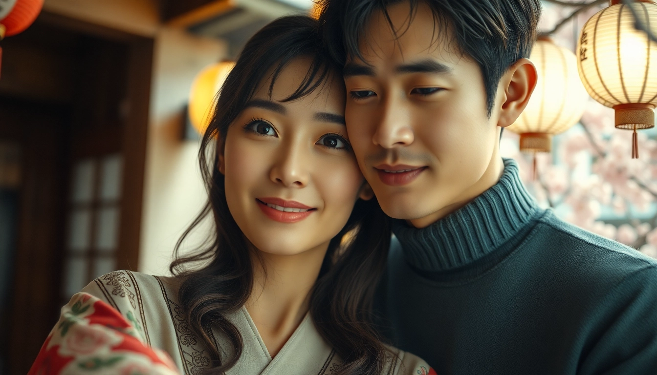 Menampilkan adegan film semi jepang yang intim dan emosional.