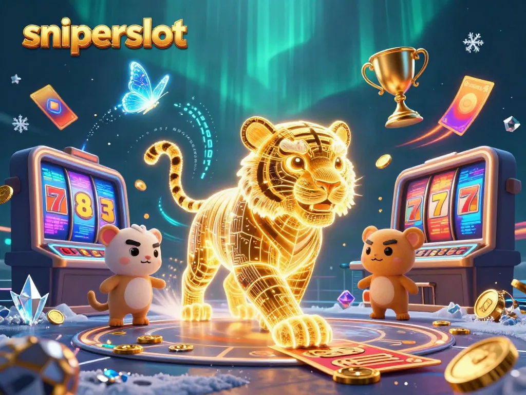 Menangkan jackpot di sniperslot dengan slot reels dan simbol keberuntungan di dunia kasino digital.