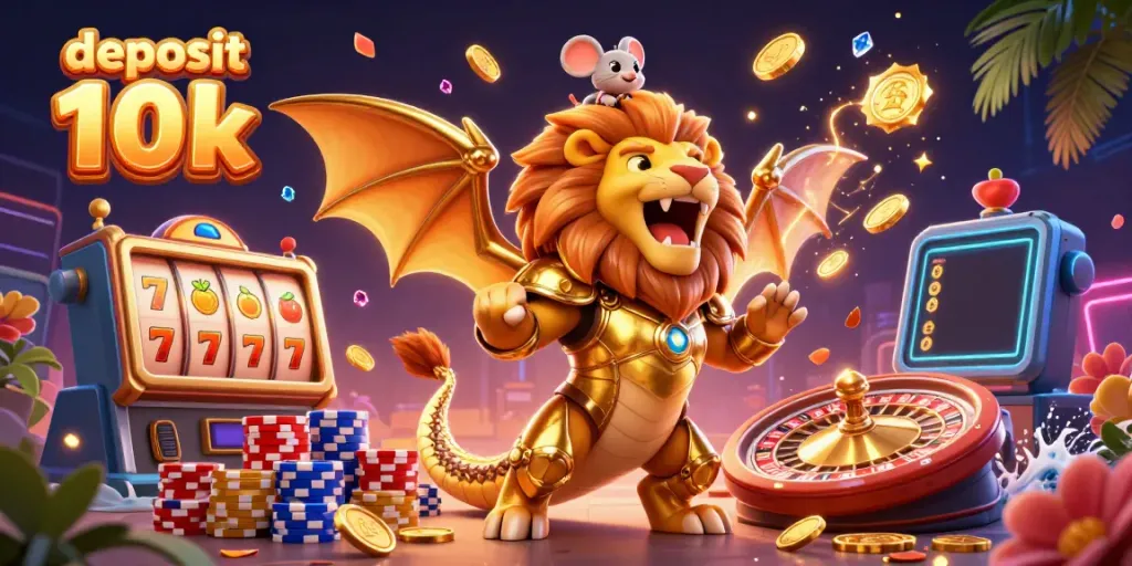 Mencoba keberuntungan dengan deposit 10k dalam permainan slot online yang menarik.