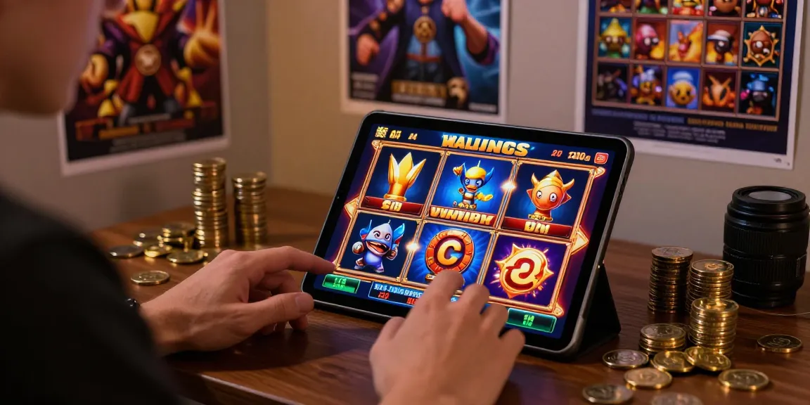 Pengalaman menarik dengan Login Modal138 saat bermain slot online dengan desain grafis yang cerah.