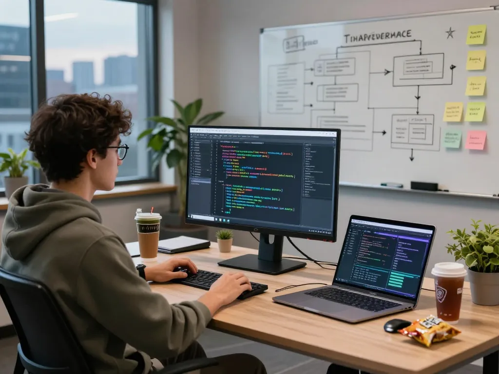 Collaborative workspace showcasing the innovative crush ai development process in a modern tech office.