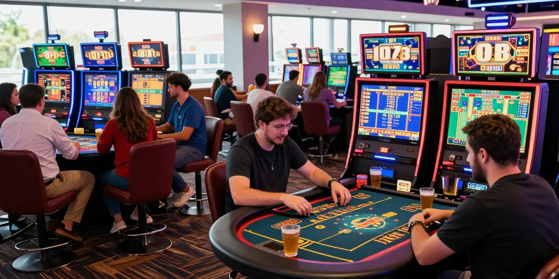 Exciting TEMPOTOTO daftar scene with players enjoying vibrant online casino games.
