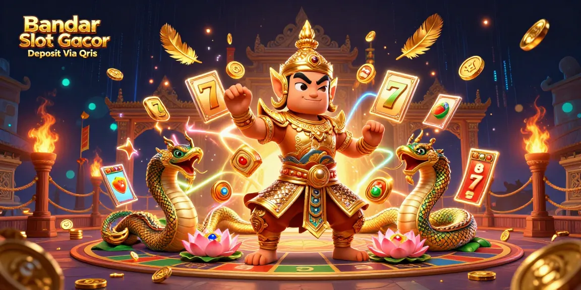 Play exciting slot games with Bandar Slot Gacor Deposit Via Qris, featuring vibrant characters and stunning visuals.
