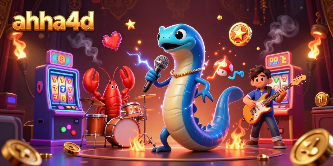 Experience thrilling gameplay with ahha4d in a vibrant underwater casino featuring unique characters and dynamic gaming elements.