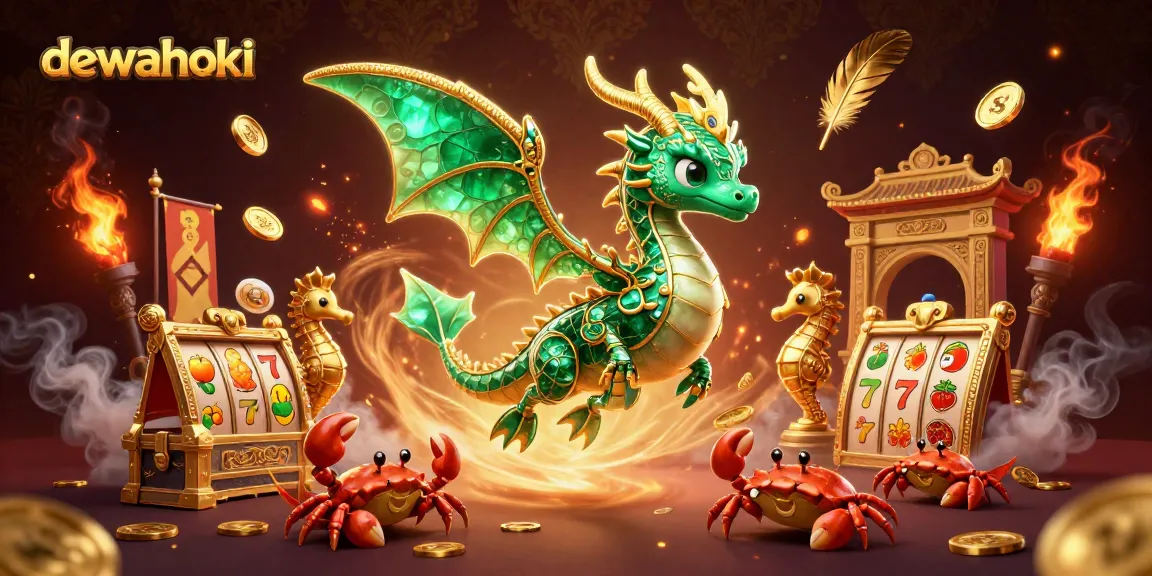 Experience the thrill of dewahoki slots with a vibrant scene featuring unique characters and engaging elements.
