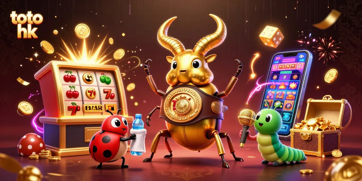 Menangkan judi dengan toto hk dalam ilustrasi 3D menarik dan dinamis