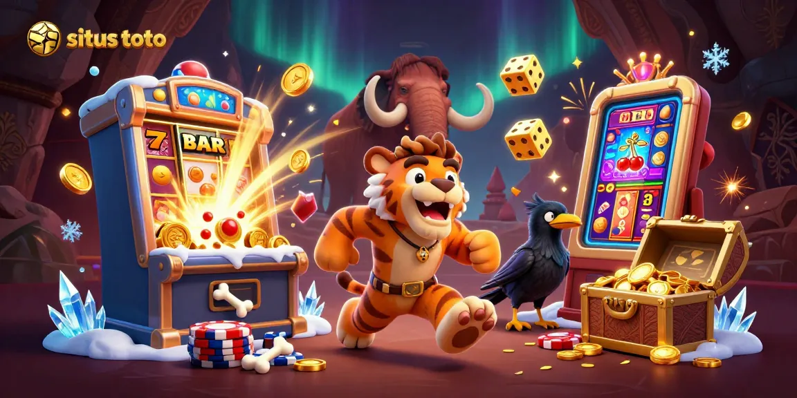 situs toto: Menangkan jackpot di kasino prasejarah dengan elemen penuh warna dan detail