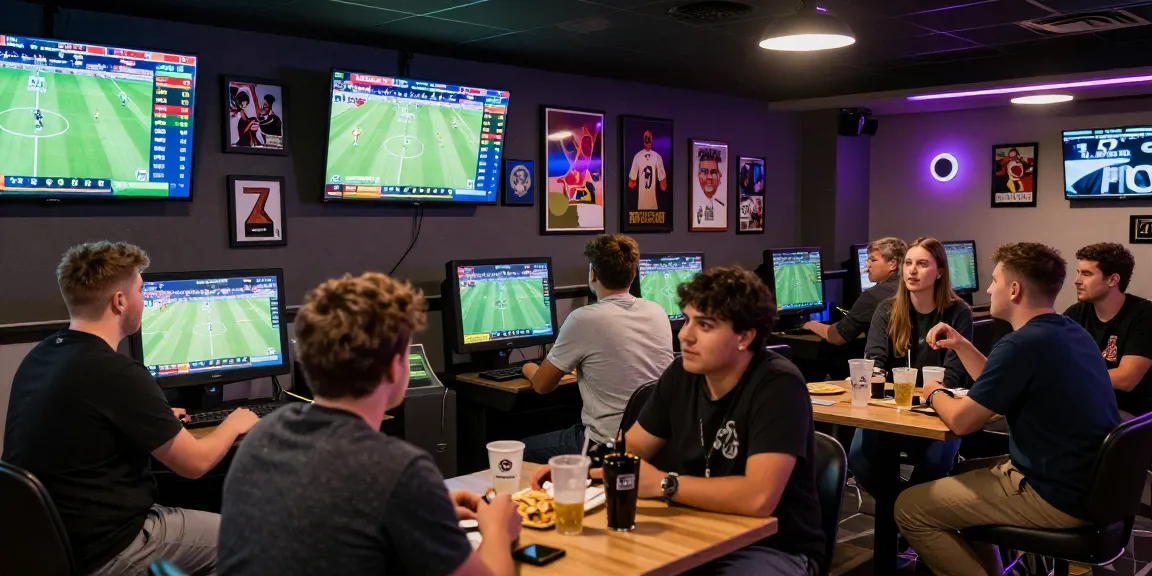 บรรยากาศของ playme8 sportsbook ที่เต็มไปด้วยพลังและความตื่นเต้นจากการเดิมพันกีฬา